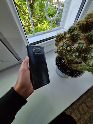 Poco X3 NFC, Б/у, 128 ГБ, цвет - Синий, 2 SIM