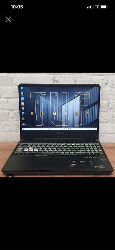 Игровой ноутбук ASUS TUF Gaming - Экран 15.6", тонкие рамки, матовое