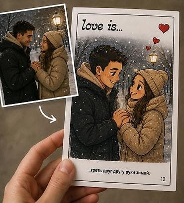 prodayu plotter: Love is по вашему фото. Открытка Создам персональную открытку в стиле — 5