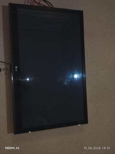 ТВ и видео: Келишим түрү бар!!!!!!Телевизор LG, плоская панель, диагональ примерно — 3