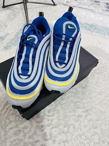 Мужские кроссовки, 43, Nike, Б/у, цвет - Синий, Самовывоз