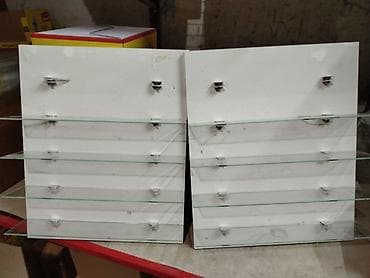 стеллаж витрина: Полка для магазина, Другой материал — 1