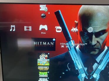 игровой компьютер: ИДЕАЛЬНЫЙ PS3 slim, 25 игр прошито, 2 диска, 4 джойстика, 2 зарядника — 8