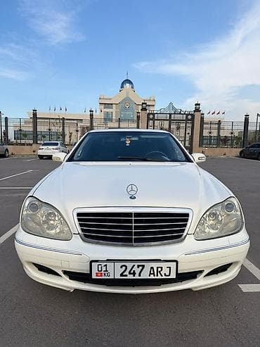 Продажа авто: Mercedes-Benz S-Class: 2003 г., 3.7 л, Автомат, Бензин, Седан — 4