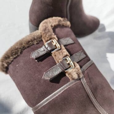 обувь для охоты: Сапоги зимние, натуральный мех,натуральная замша,Velidass Распродажа — 7