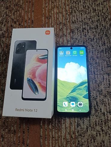 xbox gamepad: Redmi, Redmi Note 12, Б/у, 256 ГБ, цвет - Голубой — 1