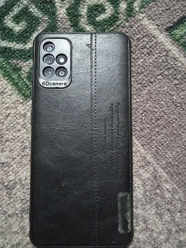 камеры с сим картой: Samsung Galaxy A51, Б/у, 4 ГБ, цвет - Черный, 2 SIM — 1