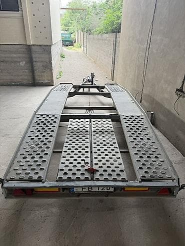 Прицеп, Special trailer, Сar carrier trailer, до 3,5 т, Б/у — 3