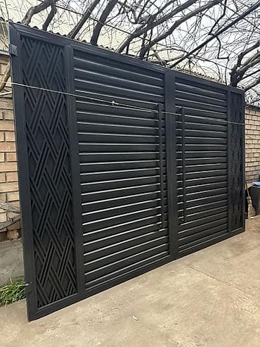 заказ рыбы: Металлические ворота и калитки под заказ - Изготовление распашных и — 2