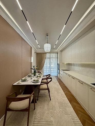 discovery studio: 3 комнаты, 116 м², Асанбай мкр Элитка, 10 этаж, Дизайнерский ремонт — 5