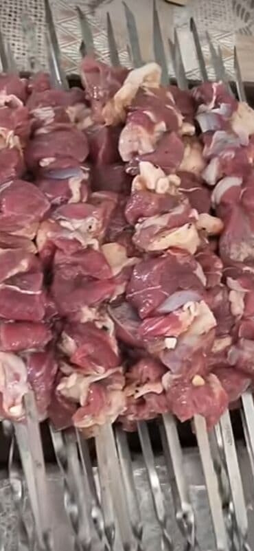 семена арбузы: Маринад готовый Шашлык из баранины — маринованный. - Мясо: отборная — 1