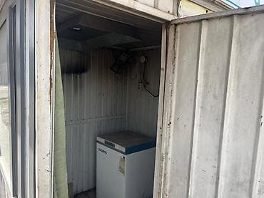 ручка контейнер: Металлический торговый павильон/киоск из профнастила. - Материал — 8