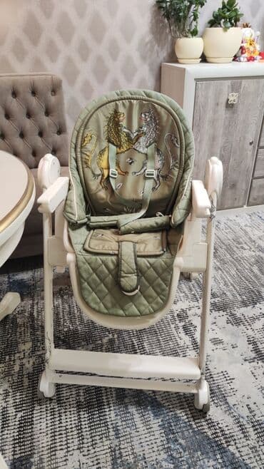 детская силиконовая посуда: Стульчик для кормления от 0+ до 4 лет,
производство Россия — 4