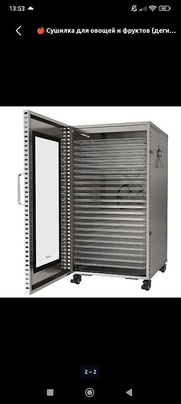 Микроволновки: Промышленная сушилка (дегидратор) для овощей, фруктов, зелени, ягод — 2