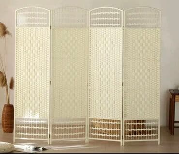 держатели для пододеяльника: Перегородка Ширма "Стильная и прочная плетеная перегородка для — 5