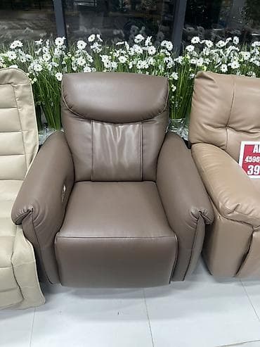 реклайнеры: Реклайнер, Бесплатная доставка, цвет - Бежевый — 3