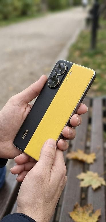 Poco X7 Pro, Б/у, 256 ГБ, цвет - Желтый, 2 SIM