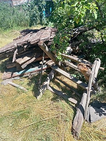 жумуш крыша: Строительный разбор: шифер и древесина для хозяйственных нужд — 5