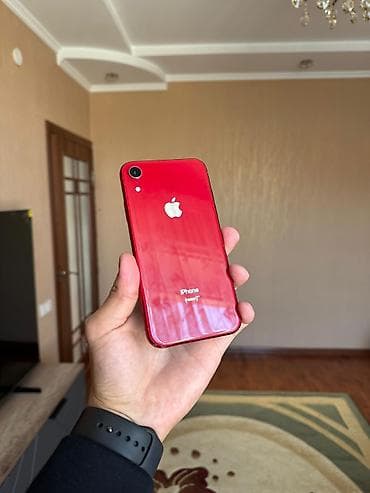 IPhone Xr, Б/у, 128 ГБ, Красный, Чехол, Коробка, 76 % at lalafo.kg IPhone Xr, Б/у, 128 ГБ, Красный, Чехол, Коробка, 76 %