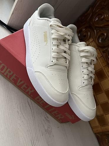 кеды футбольные: Мужские кроссовки, 41.5, Puma, Новый, цвет - Белый, Самовывоз, Платная доставка — 4