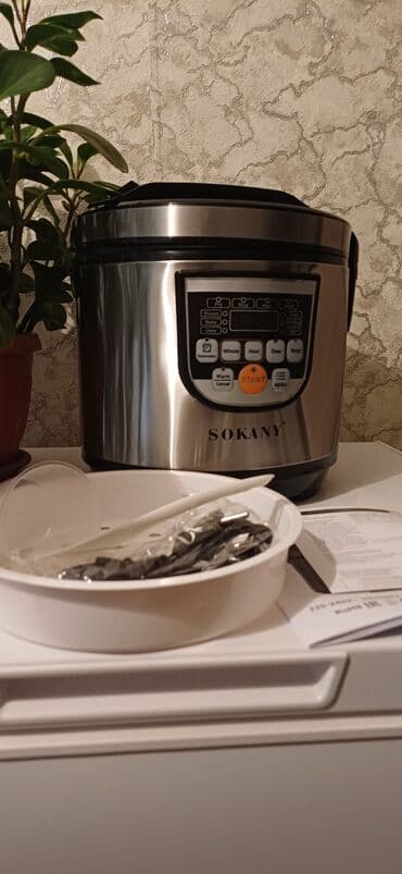 2011 сокет: Мультиварка SOKANY, объем 5.0 л - Корпус из нержавеющей стали с — 6