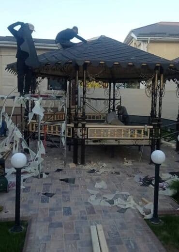 скамейка фото: Тапчан Металл — 19