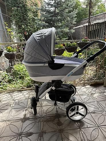 doona x: Коляска Enzo 2 в 1, серый цвет - Модульная система: люлька для — 6