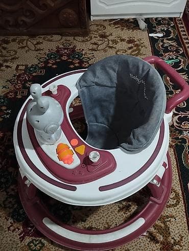 развивающая: Детские ходунки BabyWalker - Тип: классические ходунки с круглой — 2