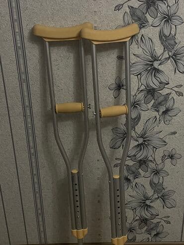 костыли бу: Продается!!! Костыли Б/у Отличного состояния Металические — 4