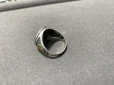 saucony g9 control: Кольцо, Печатка, Проба 925, Мужские, Б/у — 2