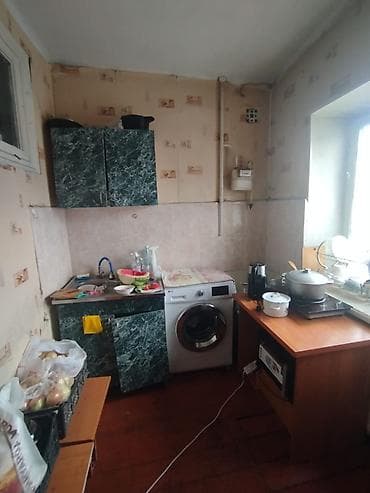 Батирлер: 2 бөлмө, 7-мкр Менчик ээси, Чогуу жашоосу жок, 6 айдан баштап, Жарым -жартылай эмереги бар — 3