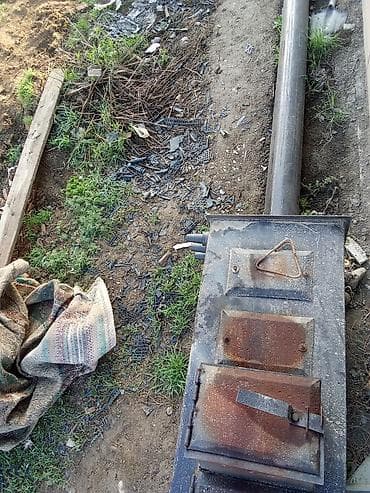 стремянку 2 м: Металлическая печь-буржуйка с дымоходом Описание: - Корпус из — 3