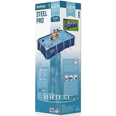 400/211/81см. Bestway 56405 BW Каркасный бассейн Steel Pro, 5700л — 10