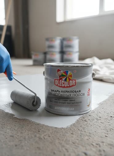 краска половая: Краска и эмаль по бетонуа также для дорожной разметки — 1