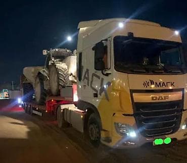 Авто кызматтары: Услуги по перевозке негабаритной и тяжеловесной техники низкорамным — 1