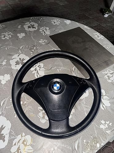 bmw 5: Руль BMW 2004 г., Б/у, Оригинал, Германия — 1