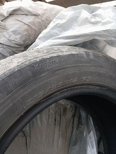 e star: Шины 215 / 55 / R 16, Лето, Б/у, Комплект, Легковые, Корея, Kumho — 2