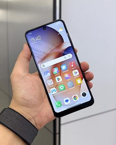 redmi 9 note: Redmi, Redmi Note 12, Б/у, 128 ГБ, цвет - Черный, 2 SIM — 2