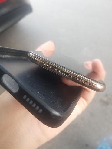 poco m: IPhone Xs, Б/у, 64 ГБ, Черный, Чехол — 5
