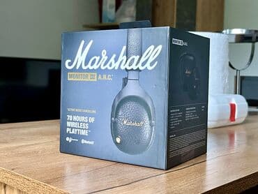 кейс чехол футляр для наушников marshall: Полноразмерные, Marshall, Новый, Беспроводные (Bluetooth), Студийные — 1