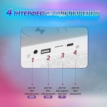 колонка для авто: Акция!!! Уникальная Смарт колонка 3-в-1: Зарядка, Светильник и Музыка — 4