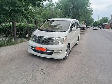 алфарт: Toyota Alphard: 2002 г., 3 л, Автомат, Бензин, Минивэн — 3