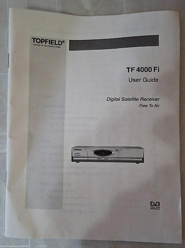 приставка андроид: Продаю ТВ-тюнер/ресивер Topfield TF 4000 FI. Это цифровой — 9