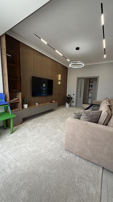 ремонт ванной комнаты: 3 комнаты, 88 м², Элитка, 8 этаж, Дизайнерский ремонт — 5