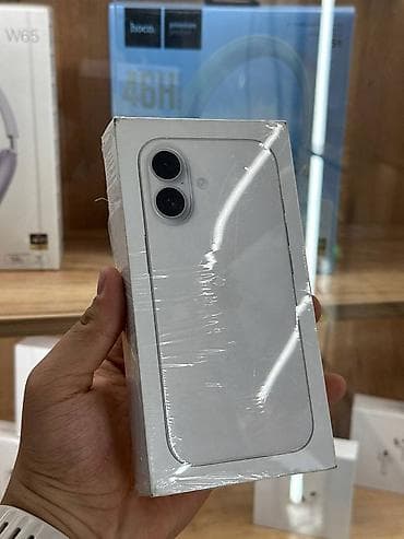 IPhone 17, Новый, 256 ГБ, Белый, Коробка, 100 %