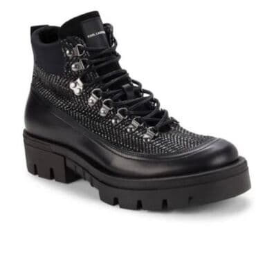 Ботинки: Karl Lagerfeld. Ботинки армейского типа NWB Karl Lagerfeld, смешанная — 6