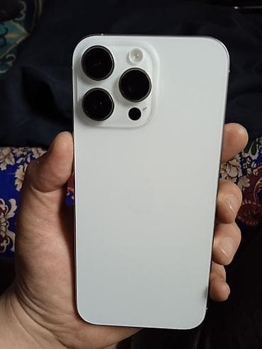 IPhone 16 Pro Max, Б/у, 512 ГБ, Белый, 90 %