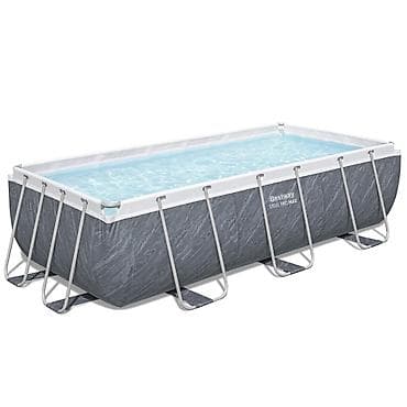 бассейны каркасные: Каркасный прямоугольный бассейн Bestway Steel Pro MAX. - Тип — 2