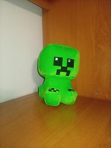 playstation memory card: Мягкая игрушка Крипер (Minecraft) - Персонаж: Creeper из игры — 1