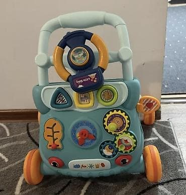 Развивающий толокар‑каталка для малышей